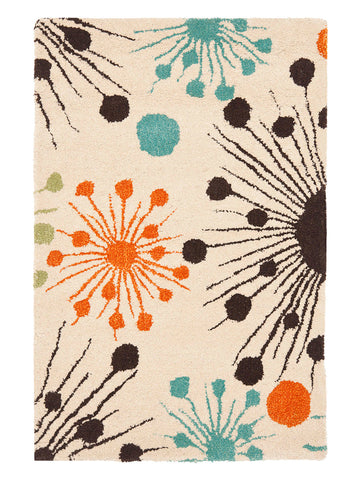 Safavieh Starburst Hand-Tufted Wool and Silk Rug